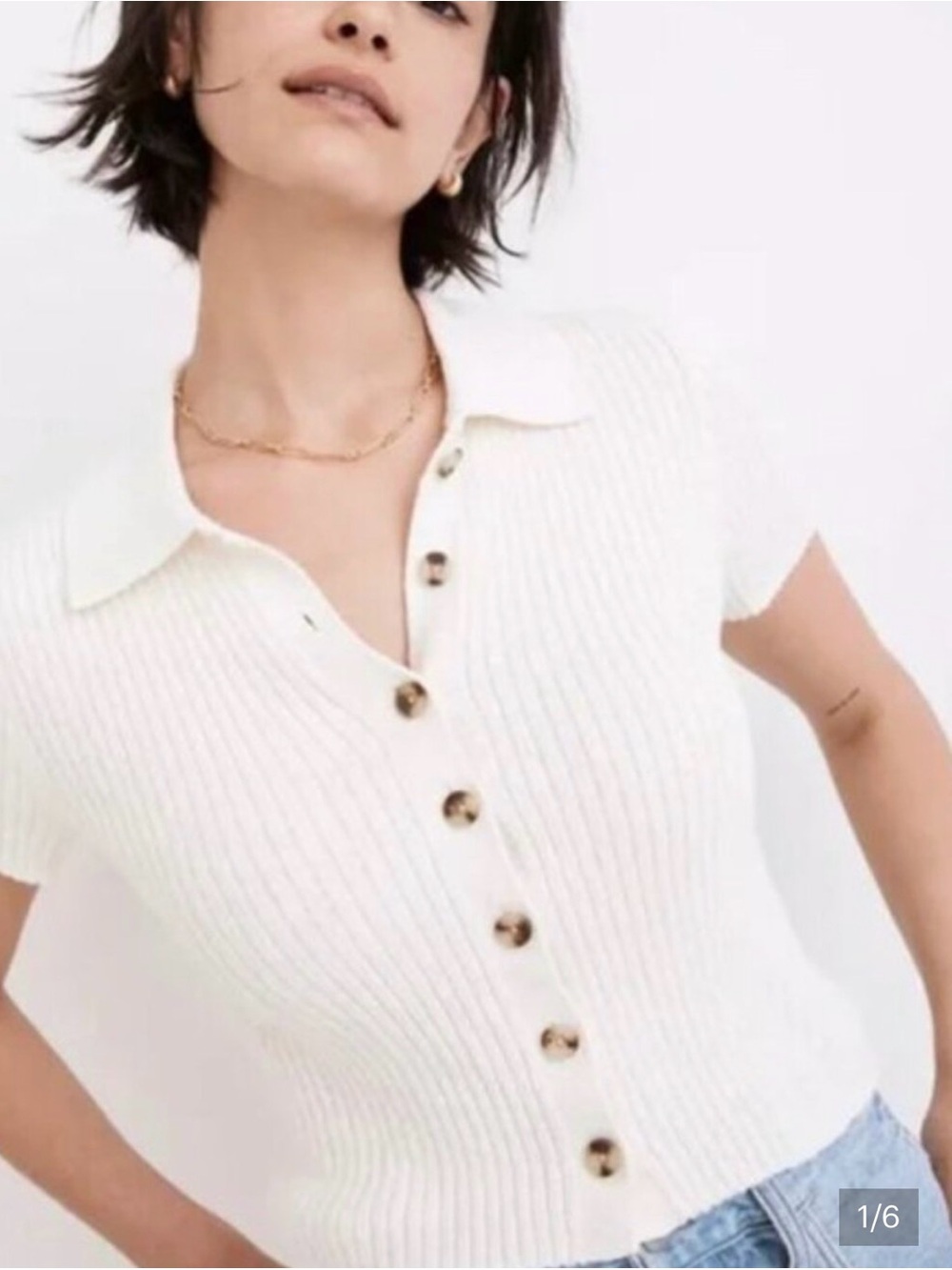 Madewell Sweater Polo